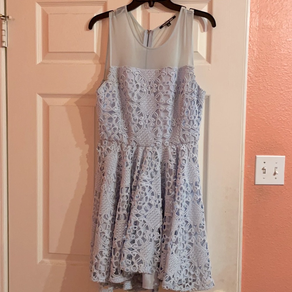 Light blue pastel dress